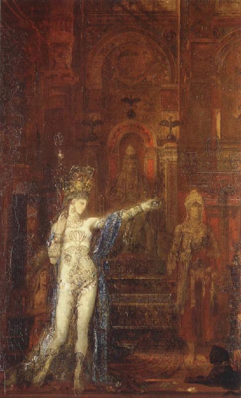 Gustave Moreau Salome dancing oil painting image
